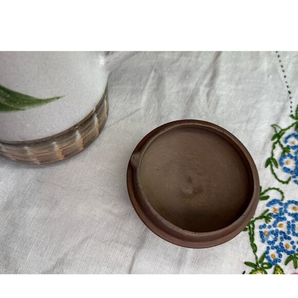 Vintage Studio Pottery by Eddy K (Eddy Kourishima) Dall Sheep Coffee Tea Pot USA - Picture 8 of 14